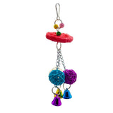 Maxbell Bird Toy Conure Foraging Hanging Toy for Small Medium Parrots  Type 3