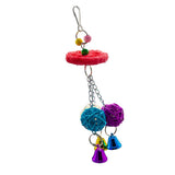 Maxbell Bird Toy Conure Foraging Hanging Toy for Small Medium Parrots  Type 3