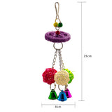 Maxbell Bird Toy Conure Foraging Hanging Toy for Small Medium Parrots  Type 3