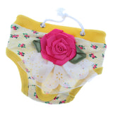 Maxbell Female Dog Physiological Shorts Menstruation Underwear Pants Nappy Beige S