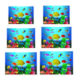 Maxbell Aquarium 3D Background Sticker Fish Tank Wall Decoration Painting XS