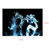 Maxbell Aquarium HD Background Sticker Fish Tank Wall Decor Landscape Poster S