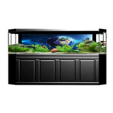 Maxbell Aquarium 3D Background Sticker Fish Tank Wall Backdrop Decoration XL