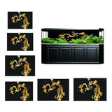 Maxbell Aquarium 3D HD Background Sticker Fish Tank Wall Decoration Painting XS