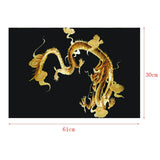 Maxbell Aquarium 3D HD Background Sticker Fish Tank Wall Decoration Painting XS