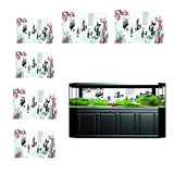 Maxbell Aquarium 3D HD Background Sticker Fish Tank Wall Landscape Poster XS