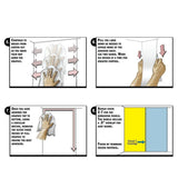Maxbell Aquarium 3D Background Sticker Fish Tank Landscape Adhesive Poster M