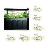 Maxbell Fish Tank Decoration Sticker Background Poster for Aquarium 61x30cm