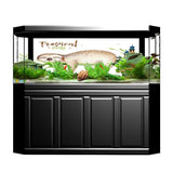 Maxbell Fish Tank Decoration Sticker Background Poster for Aquarium 61x41cm