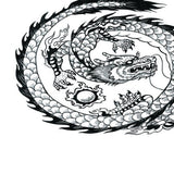 Maxbell Aquarium Background Fish Tank Reptile Vivarium Wallpaper Dragon L
