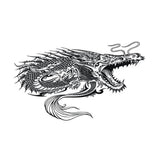 Maxbell Aquarium Background HD Picture Reptile Vivarium Wallpaper Dragon XXL