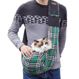 Maxbell Pet Carrier for Small and Medium Dogs Cat Pet Sling Purse Front Pack green
