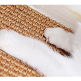 Maxbell Two-double Floor Pet Cat Scratcher House Simple Decorative House for Pet Cat