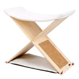 Maxbell Two-double Floor Pet Cat Scratcher House Simple Decorative House for Pet Cat