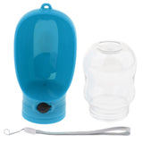 Maxbell Portable Outdoor Travel Pet Dog Leakproof Water Bottle Drinking Bowl Blue