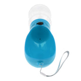 Maxbell Portable Outdoor Travel Pet Dog Leakproof Water Bottle Drinking Bowl Blue