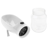 Maxbell Portable Outdoor Travel Pet Dog Leakproof Water Bottle Drinking Bowl White