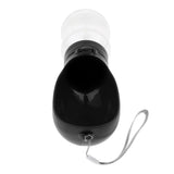 Maxbell Portable Outdoor Travel Pet Dog Leakproof Water Bottle Drinking Bowl Black