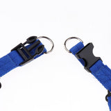 Maxbell Pet leash with chest strap collar three-piece Dark Blue L