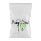 Maxbell Pet leash with chest strap collar three-piece Green L