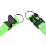 Maxbell Pet leash with chest strap collar three-piece Green L