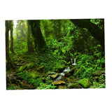 Maxbell Aquarium Background 3D Background Poster Fish Tank Wall Decorations Sticker 122x46cm