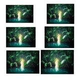 Maxbell 3D HD Print Single Adhesive Picture Backdrop for Fish Tank Aquarium 61x30cm