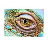 Max Aquarium Background Eye Style Poster Fish Tank Wallpaper Decoration L