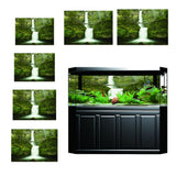 Max Fish Tank Sticker Aquarium PVC Adhesive Background Backdrop Decoration XS
