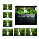 Max Fish Tank Sticker Aquarium PVC Adhesive Background Backdrop Decoration XS