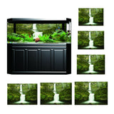 Max Fish Tank Sticker Aquarium PVC Adhesive Background Backdrop Decoration XS