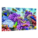 Maxbell Aquarium Fish Tank Landscape Sticker Fish Tank Wall Decor Picture 122x46cm