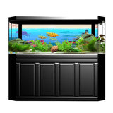 Maxbell Fish Tank Landscape Poster Fish Tank Wall Background Wallpaper 122x46cm