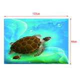 Maxbell Fish Tank Background Sticker Aquarium Landscape Poster Picture 122x46cm