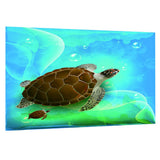 Maxbell Fish Tank Background Sticker Aquarium Landscape Poster Picture 122x46cm