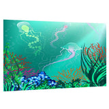 Maxbell 3D Aquarium Landscape Decorative Poster Fish Tank Wall Background  61x41cm