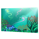 Maxbell 3D Aquarium Landscape Decorative Poster Fish Tank Wall Background  61x41cm