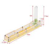 Maxbell Clear Insect Ant Housing Acrylic Nest Ant Feed Farm Formicarium Box Yellow