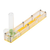 Maxbell Clear Insect Ant Housing Acrylic Nest Ant Feed Farm Formicarium Box Yellow
