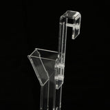 Maxbell Aquarium Clear Acrylic Shrimp Feeding Tube Food Pipe Feeder Feeding Tool M