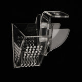 Maxbell Aquarium Fish Feeder Red Worms Feeding Acrylic Shrimp Fish Food Container