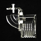 Maxbell Aquarium Fish Feeder Red Worms Feeding Acrylic Shrimp Fish Food Container