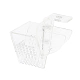 Maxbell Aquarium Fish Feeder Red Worms Feeding Acrylic Shrimp Fish Food Container