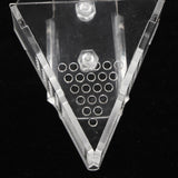 Maxbell Aquarium Fish Feeder Red Worms Feeding Acrylic Shrimp Fish Food Container