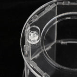 Maxbell Spider Insect Reptile Tank Vivarium Cage Box Clear Acrylic Terrarium Clear