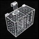 Maxbell Aquarium Tank Fish Breeding Hatchery Incubator Isolation Box Double Grid