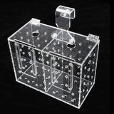 Maxbell Aquarium Tank Fish Breeding Hatchery Incubator Isolation Box Double Grid