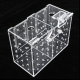 Maxbell Aquarium Tank Fish Breeding Hatchery Incubator Isolation Box Double Grid