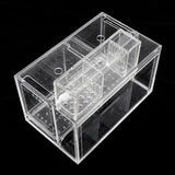 Maxbell Aquarium Tank Young Fish Breeding Hatchery Incubator Isolation Box 2 Grid