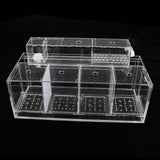 Maxbell Aquarium Tank Young Fish Breeding Hatchery Incubator Isolation Box 4 Grid